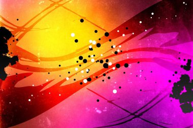 soyut renk tasarımı sanat illüstrasyonu