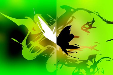 soyut renk tasarımı sanat illüstrasyonu