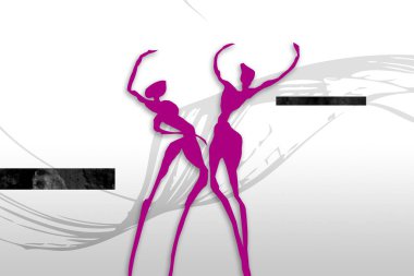 soyut renk tasarımı sanat illüstrasyonu