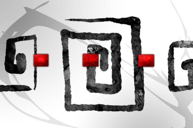 soyut renk tasarımı sanat illüstrasyonu