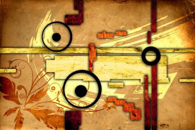 soyut renk tasarımı sanat illüstrasyonu