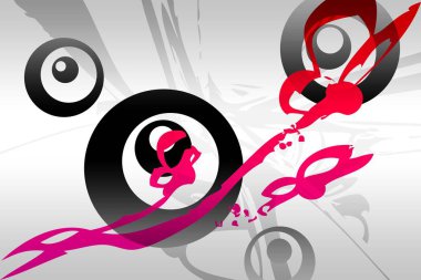 soyut renk tasarımı sanat illüstrasyonu