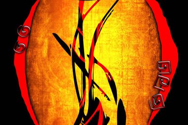 soyut renk tasarımı sanat illüstrasyonu