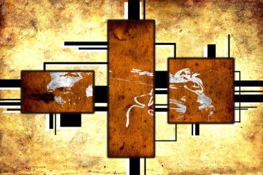 soyut renk tasarımı sanat illüstrasyonu