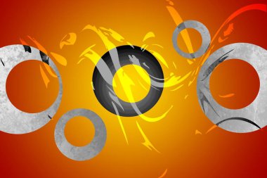 soyut renk tasarımı sanat illüstrasyonu