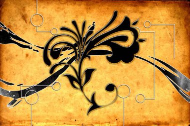 soyut renk tasarımı sanat illüstrasyonu