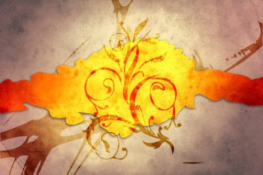 soyut renk tasarımı sanat illüstrasyonu