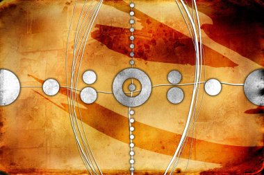 soyut renk tasarımı sanat illüstrasyonu