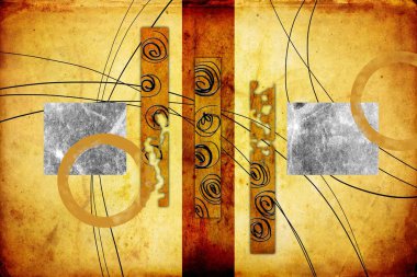 soyut renk tasarımı sanat illüstrasyonu