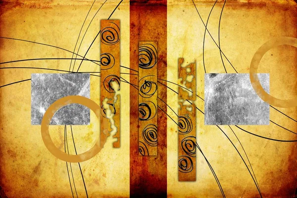 soyut renk tasarımı sanat illüstrasyonu