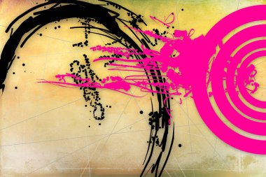 soyut renk tasarımı sanat illüstrasyonu