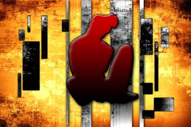 çıplak renk sanat tasarlamak