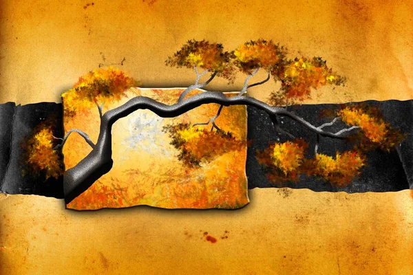 Afrikalı etnik retro-klasik illüstrasyon