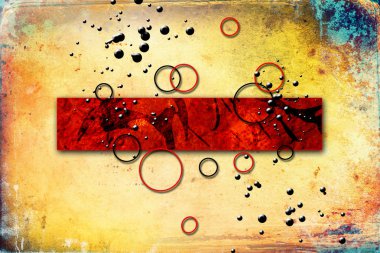 soyut renk tasarımı sanat illüstrasyonu