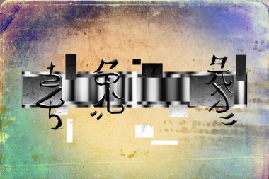 soyut renk tasarımı sanat illüstrasyonu