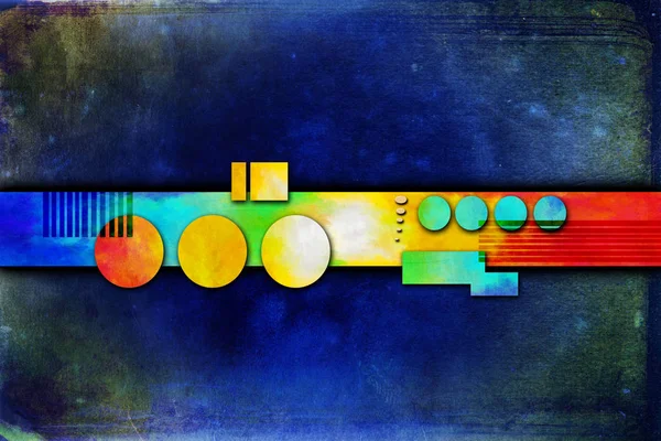 soyut renk tasarımı sanat illüstrasyonu