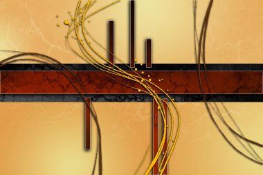 soyut renk tasarımı sanat illüstrasyonu