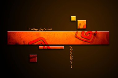 soyut renk tasarımı sanat illüstrasyonu