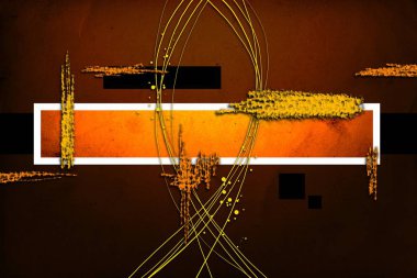 soyut renk tasarımı sanat illüstrasyonu