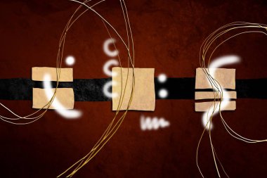 soyut renk tasarımı sanat illüstrasyonu