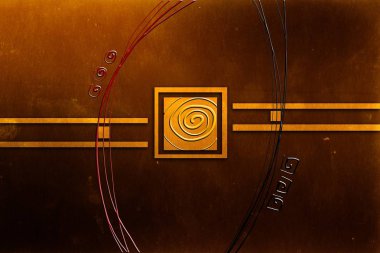 soyut renk tasarımı sanat illüstrasyonu