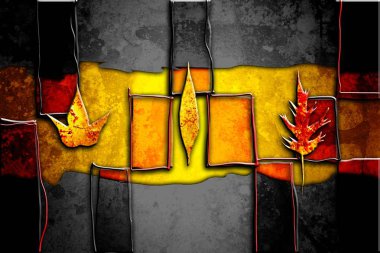 soyut renk tasarımı sanat illüstrasyonu