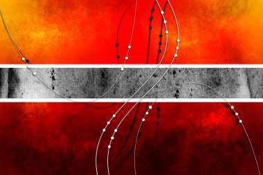 soyut renk tasarımı sanat illüstrasyonu