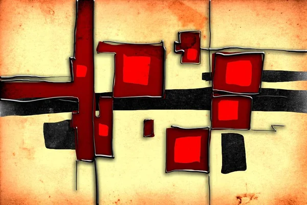 soyut renk tasarımı sanat illüstrasyonu