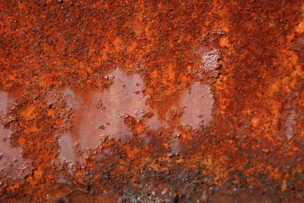 Placa de metal velho, textura escovada — Fotografia de Stock