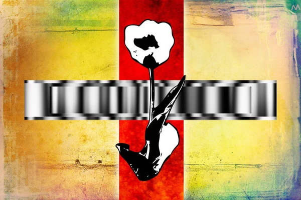 Sanat illüstrasyonu çiçekli klasik arkaplan