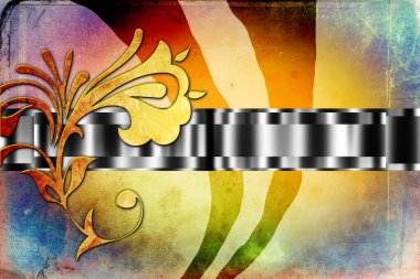 soyut renk tasarımı sanat illüstrasyonu