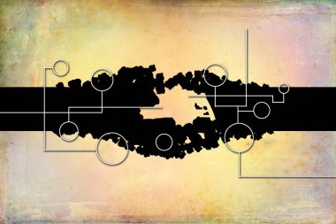 soyut renk tasarımı sanat illüstrasyonu