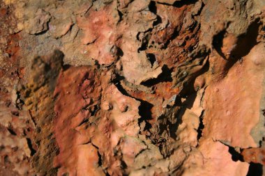 doku fırça eski metal plaka