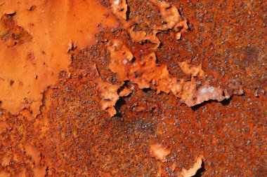 doku fırça eski metal plaka