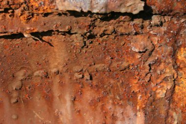 doku fırça eski metal plaka