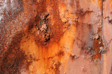 doku fırça eski metal plaka