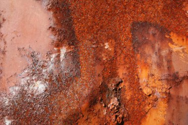 doku fırça eski metal plaka