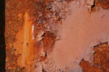 doku fırça eski metal plaka