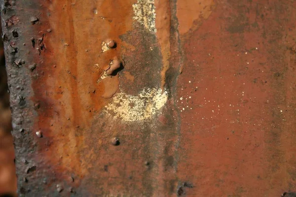 Old metal plate, brushed texture — Stock Photo, Image