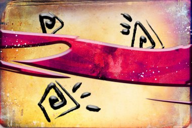 soyut renk tasarımı sanat illüstrasyonu