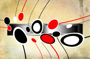 soyut renk tasarımı sanat illüstrasyonu