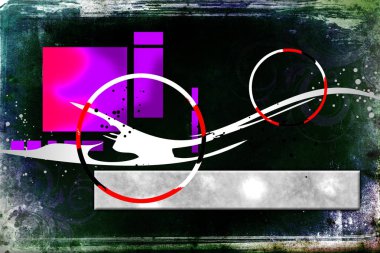 soyut renk tasarımı sanat illüstrasyonu