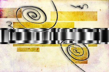 soyut renk tasarımı sanat illüstrasyonu