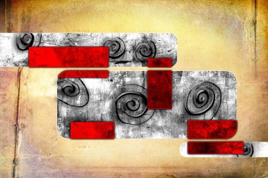 soyut renk tasarımı sanat illüstrasyonu