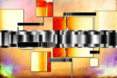 soyut renk tasarımı sanat illüstrasyonu