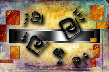 soyut renk tasarımı sanat illüstrasyonu