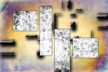 soyut renk tasarımı sanat illüstrasyonu