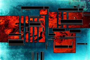 soyut renk tasarımı sanat illüstrasyonu