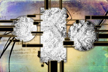 soyut renk tasarımı sanat illüstrasyonu