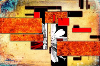 soyut renk tasarımı sanat illüstrasyonu